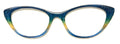 NEW Ella Topper; Framefetti; blue and gold gradient shimmer
