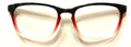 PAIR Casper Topper; black/red/cream gradient; RESINED