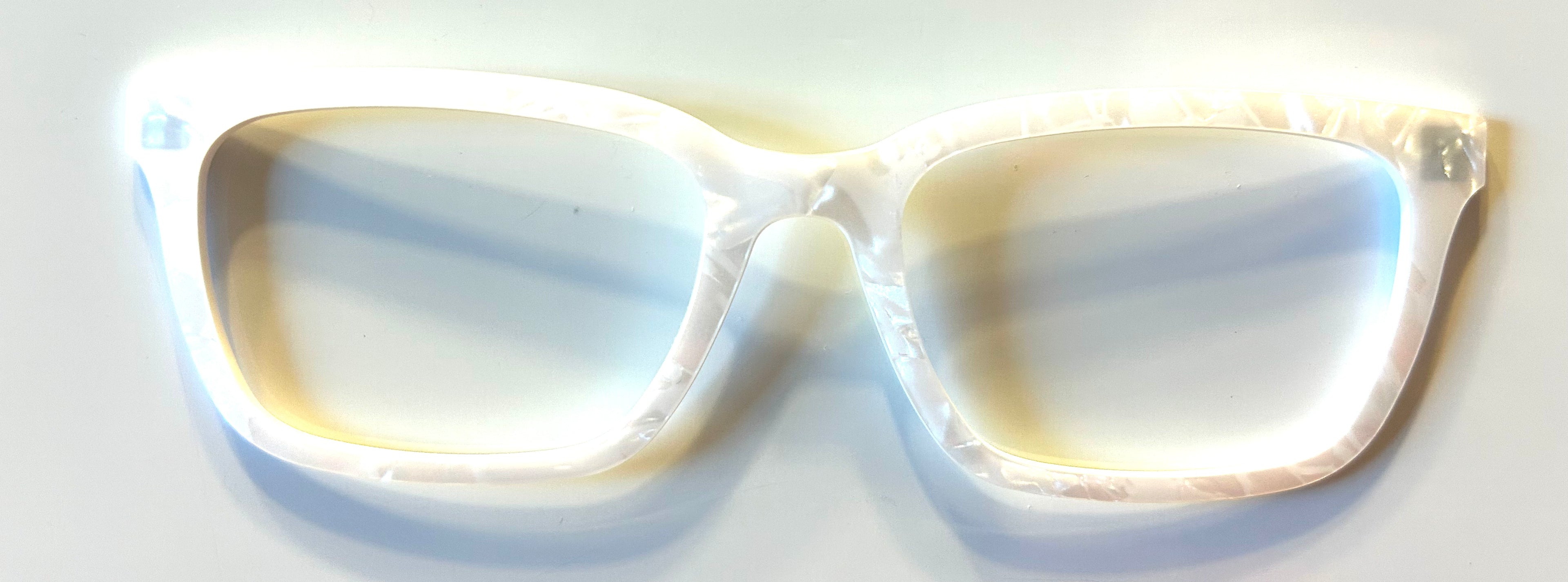 PAIR premium Larkin Topper; Moonstone Pearl Marble