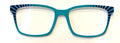 Kirby Topper; Metal; teal with corner accents