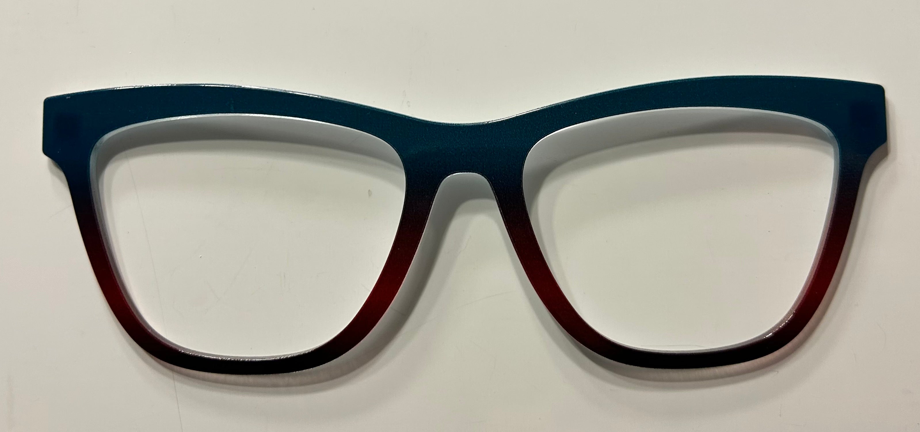 PAIR Brand Harper, teal to burgundy gradient