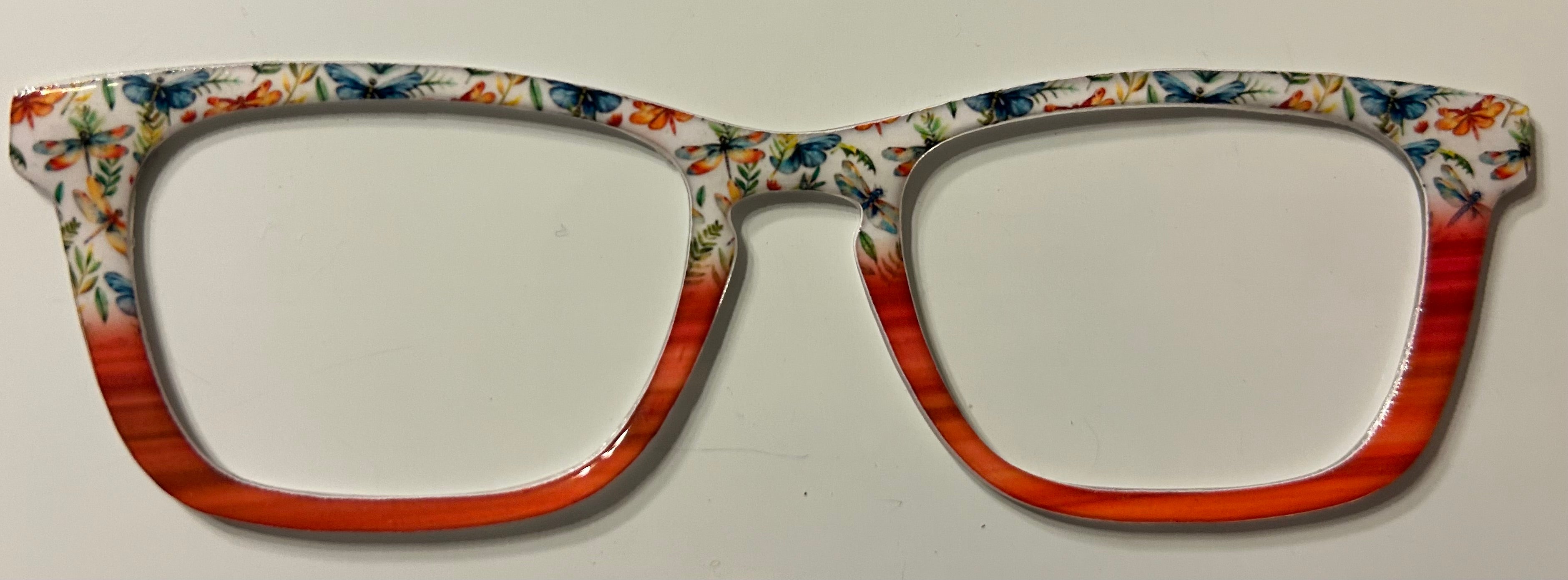 Casper Topper, dragonflies/ burnt orange split