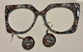 Zuri Topper, hybrid, pearl and swirl design with matching earrings