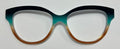 PAIR Quinn Topper, teal to brown gradient
