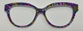 PAIR Quinn Topper, Floral variety on blue