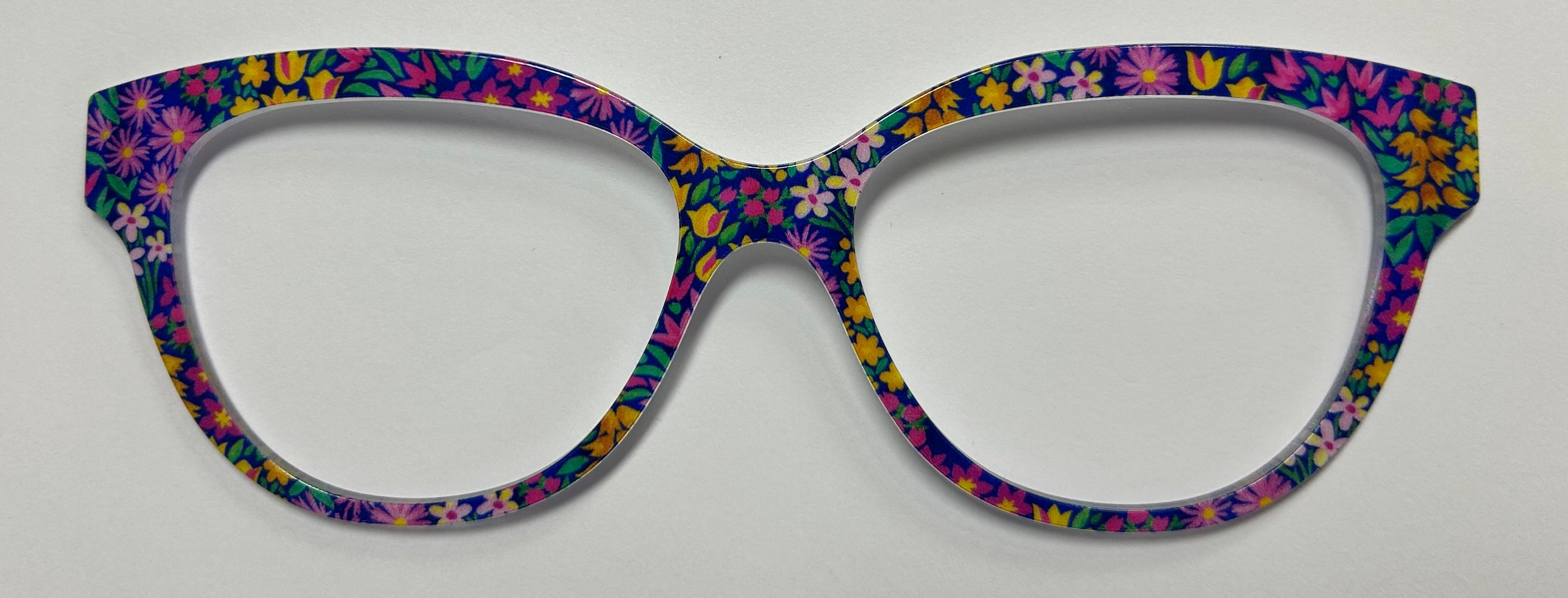 PAIR Quinn Topper, Floral variety on blue