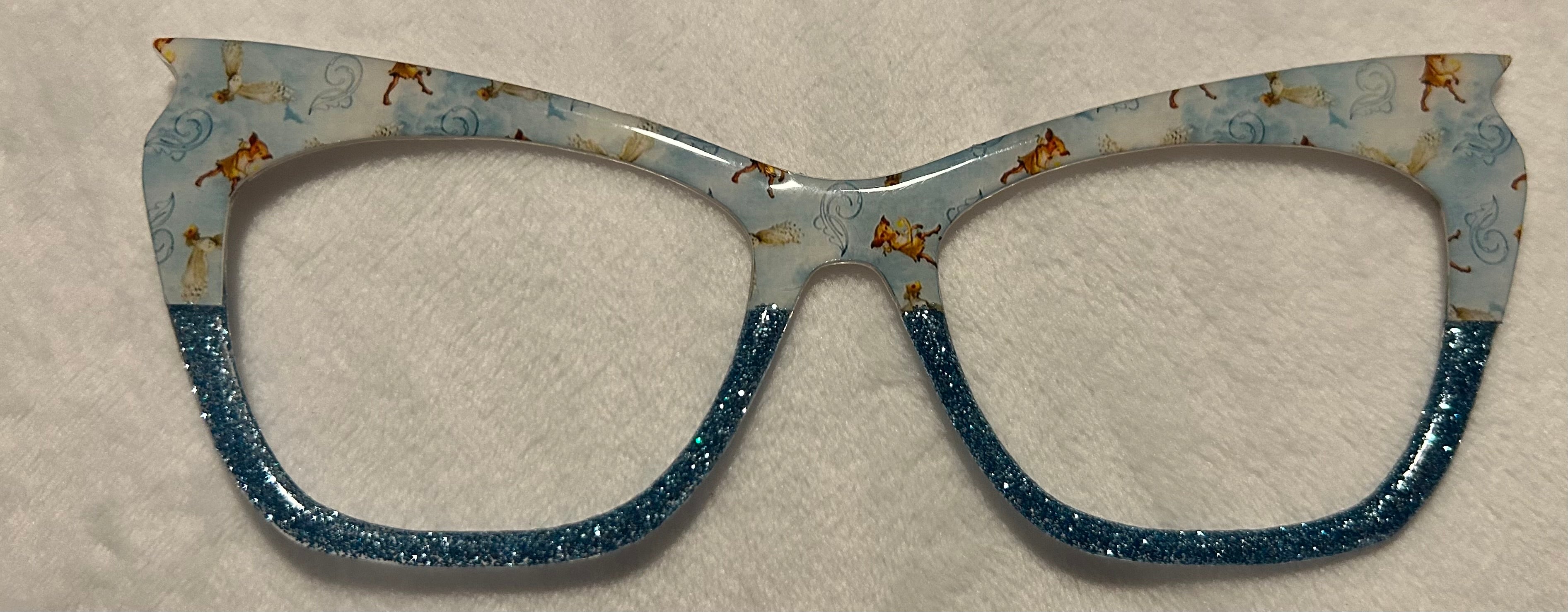 Wanda Topper; Hybrid; Harry Potter/ blue glitter split
