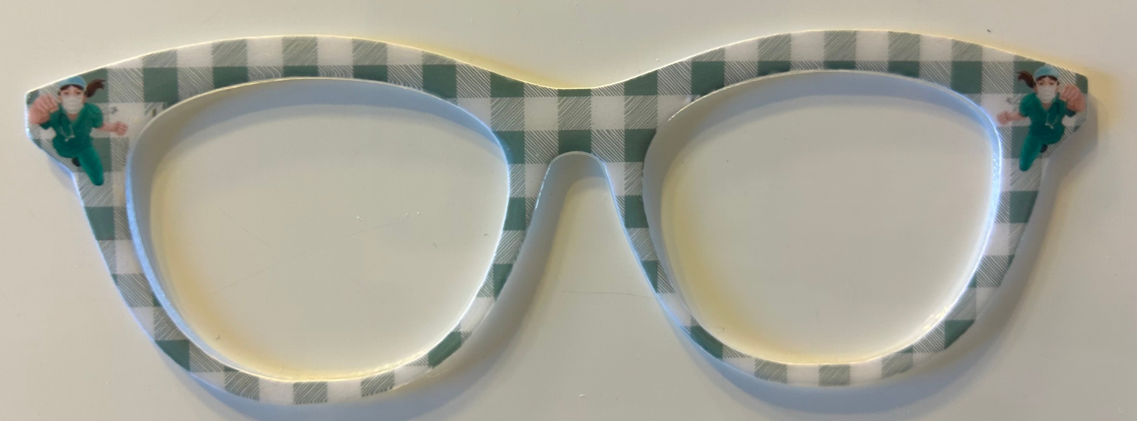 Brook Topper; green plaid; nursing