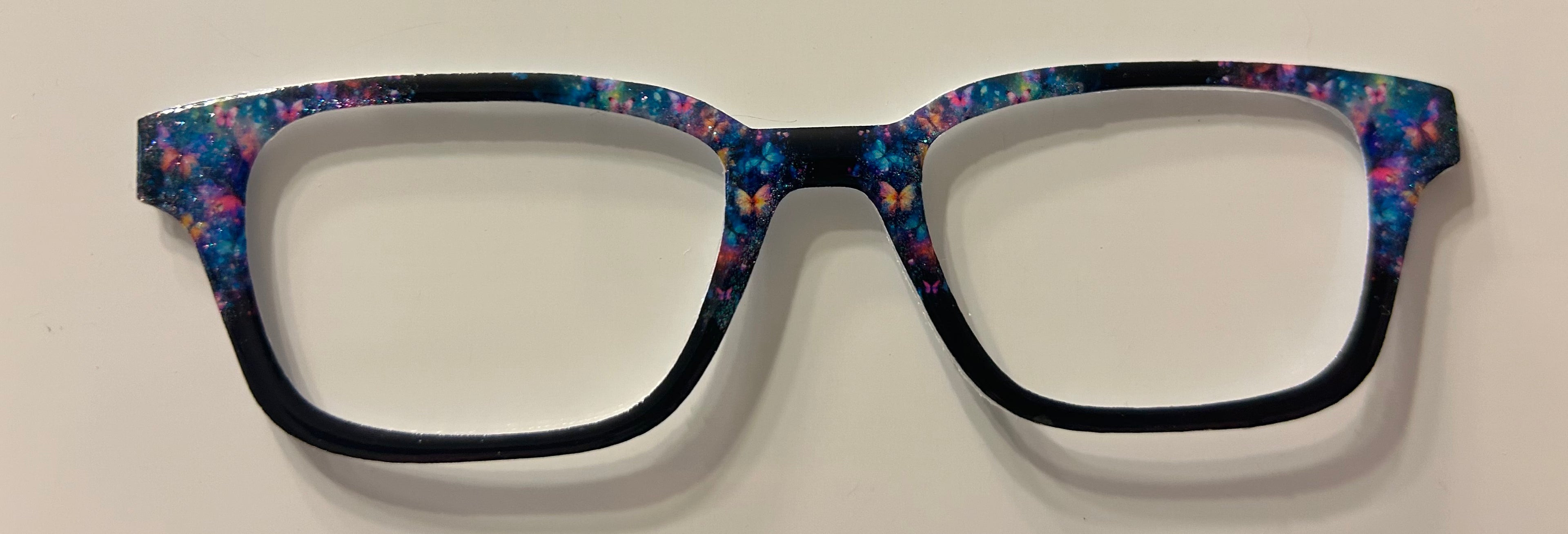 Finley Topper-NEW black with butterflies