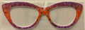 Quinn Topper; orange/purple spider webs