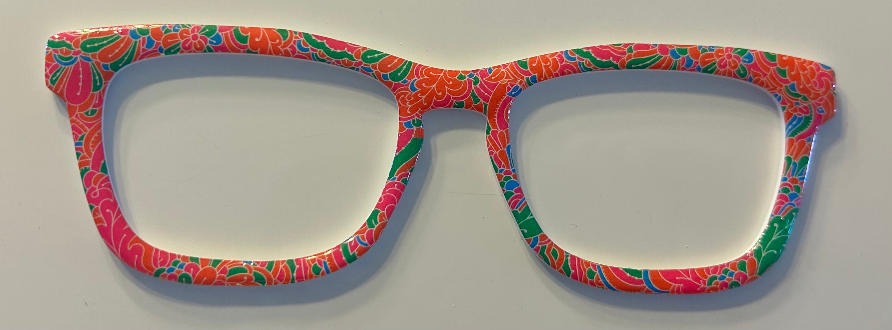 Casper Topper; Laser Nonna; pink and green design