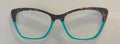 PAIR Wanda Topper, tort/aqua split