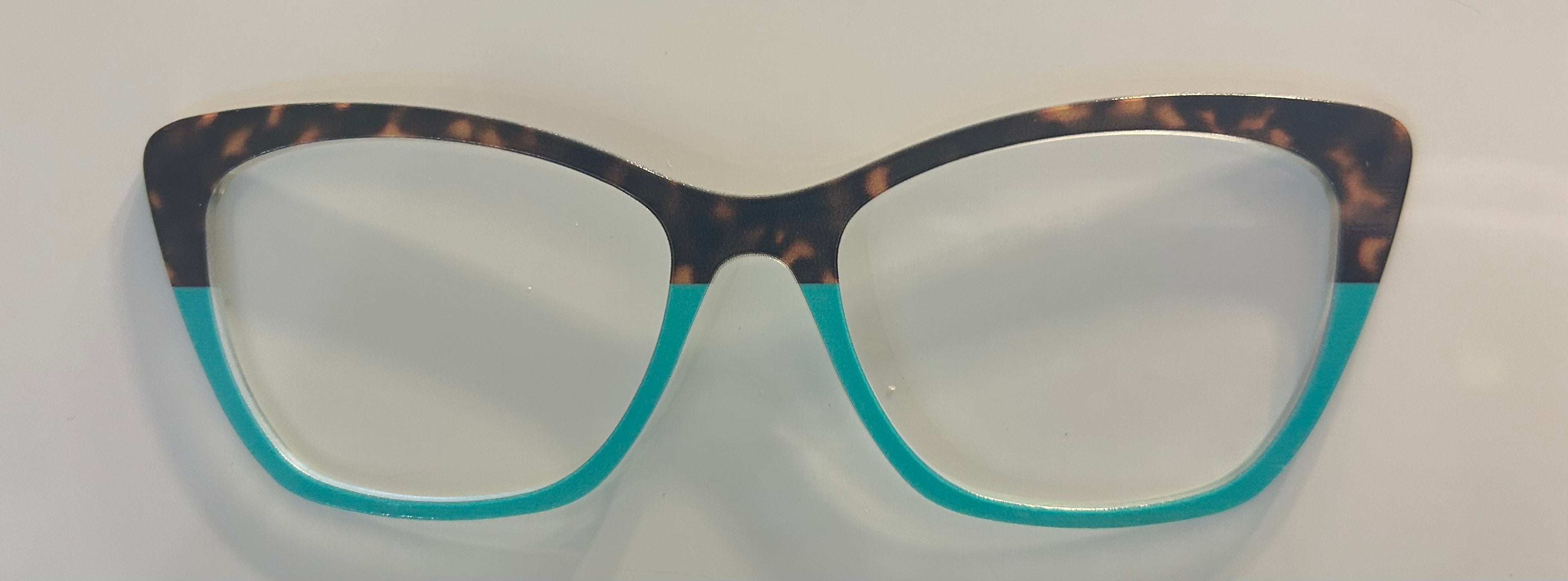 PAIR Wanda Topper, tort/aqua split