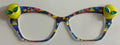 Wanda Topper;  hybrid; multicolored UFO with alien charms