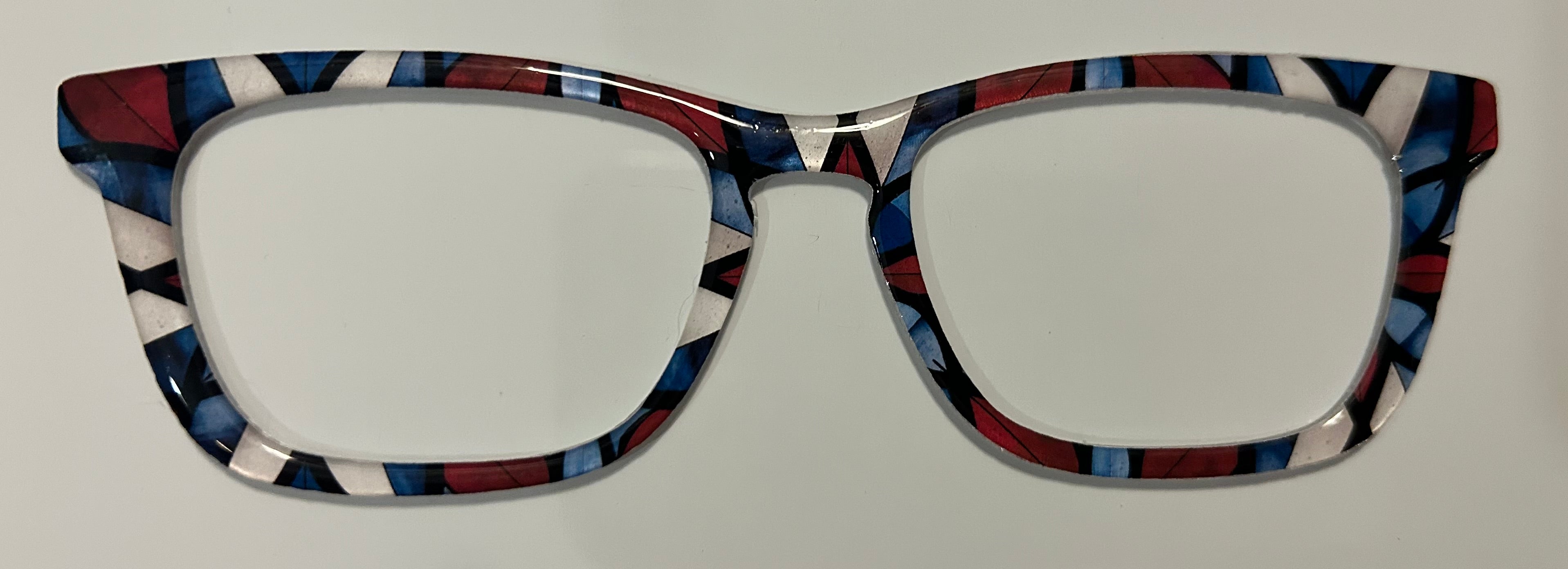 Casper Topper, maroon/blue/white