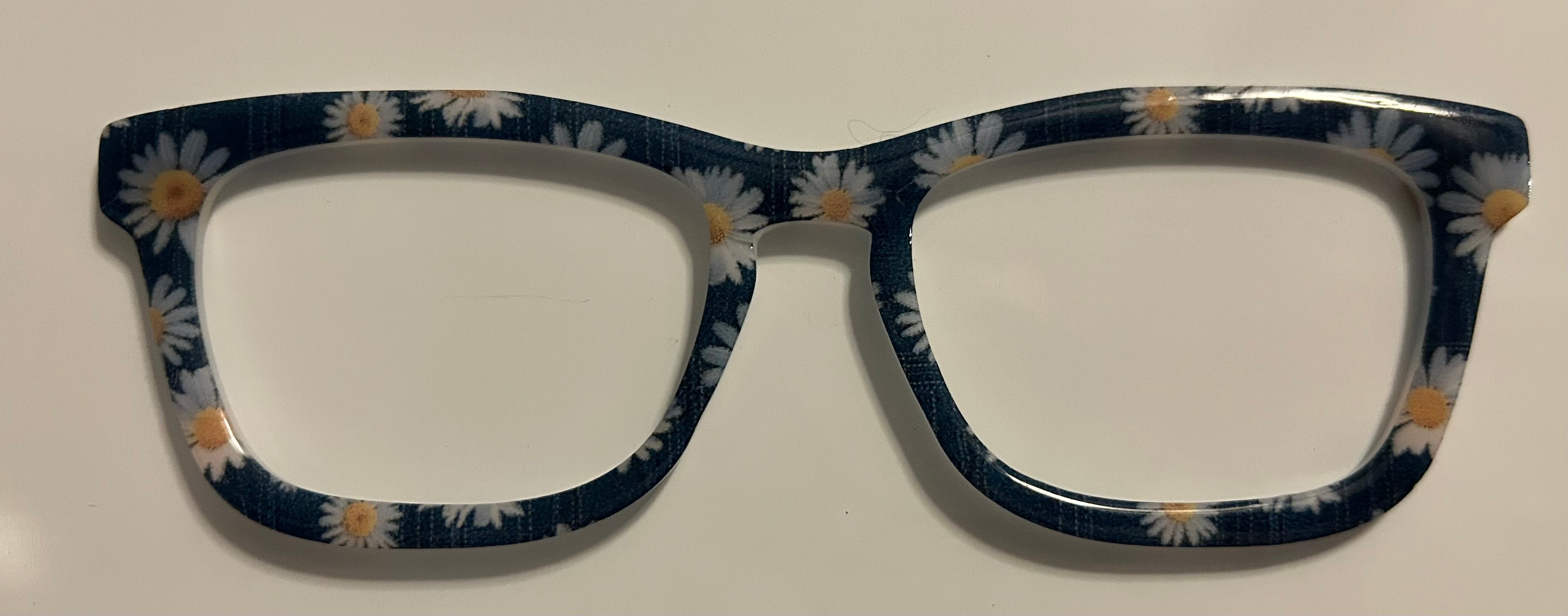 Casper Topper,daisies on blue