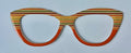 Quinn Topper; fall stripe to orange split