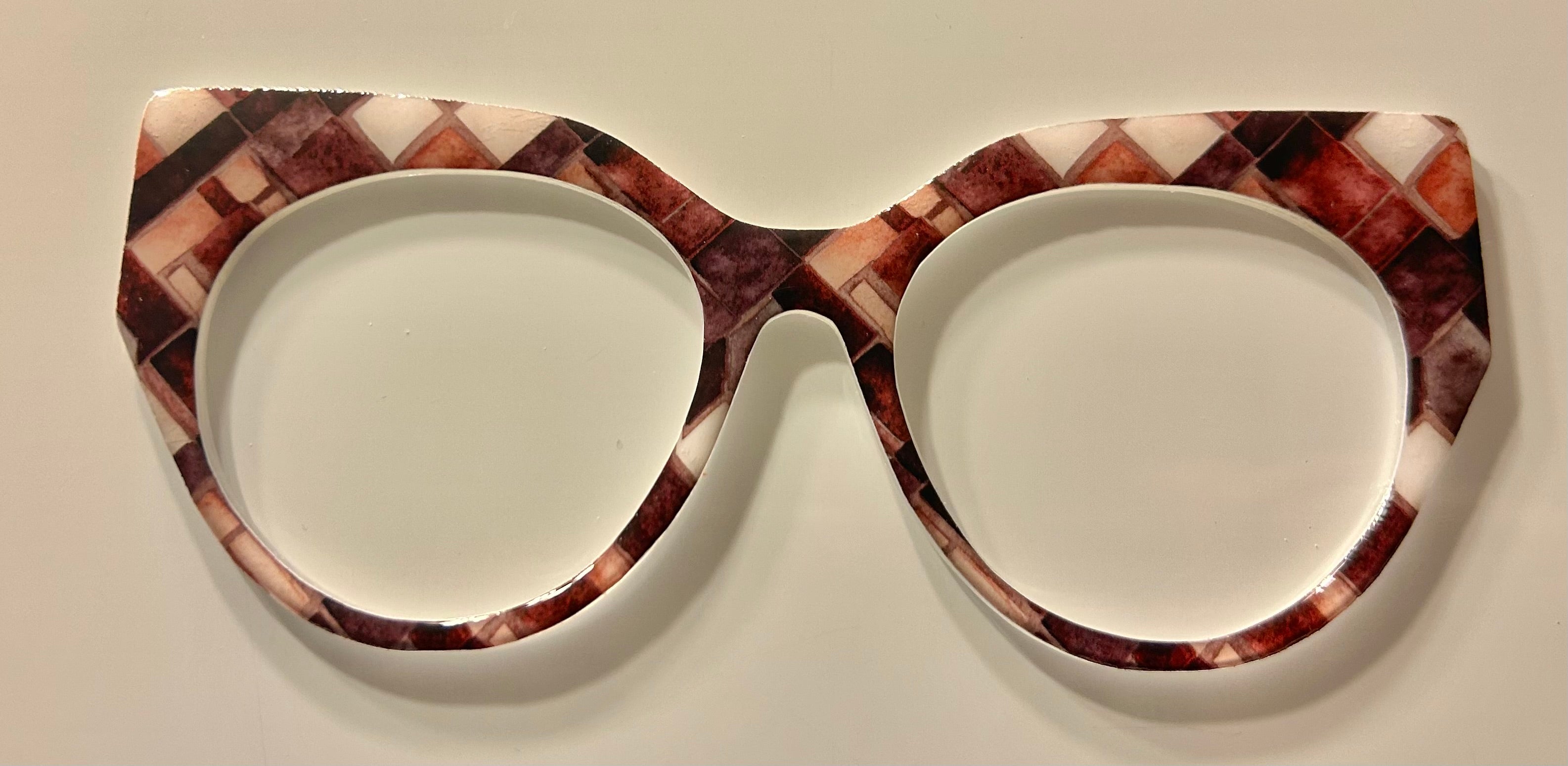 Zuri Topper; Melissa's Magnetic Marvels; brown geometric pattern