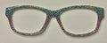 Addison Topper; rainbow cheetah print