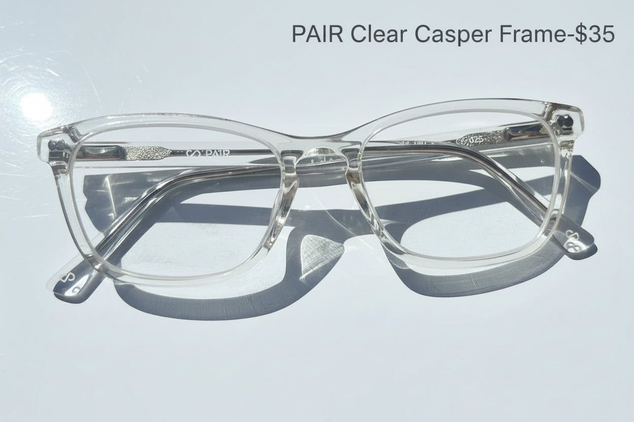 PAIR Clear Casper Frame