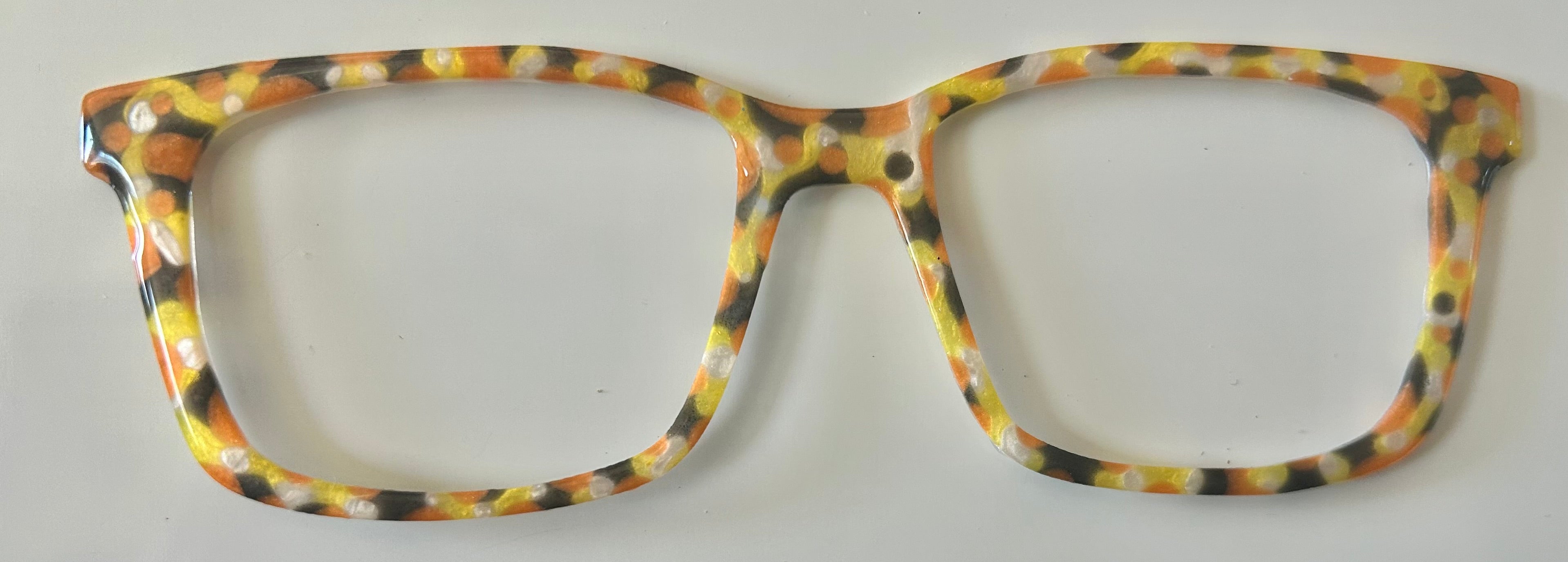 Kirby Topper; yellow/black/gold swirls