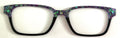 Finley Topper; black/chunky glitter split