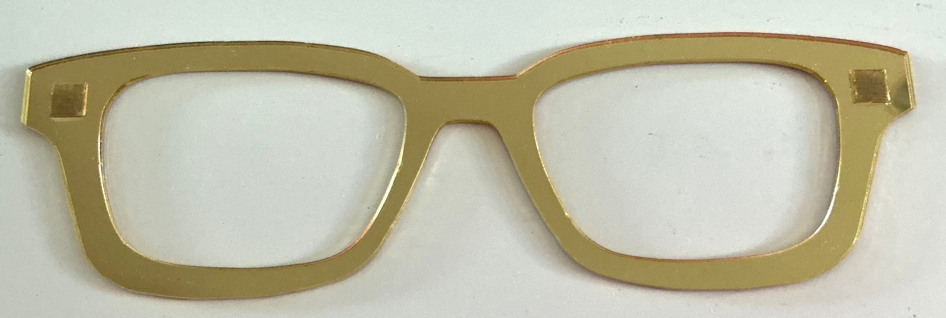 Finley Topper; gold mirror stacker