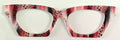 Ella Case Topper; animal print pinks and stripes