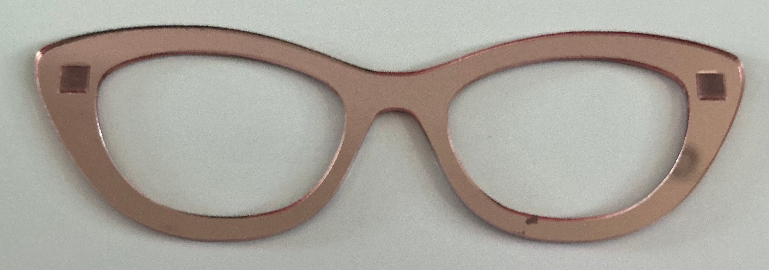 Ella Topper; rose gold mirror with oopsie
