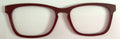 PAIR Casper Topper; burgundy