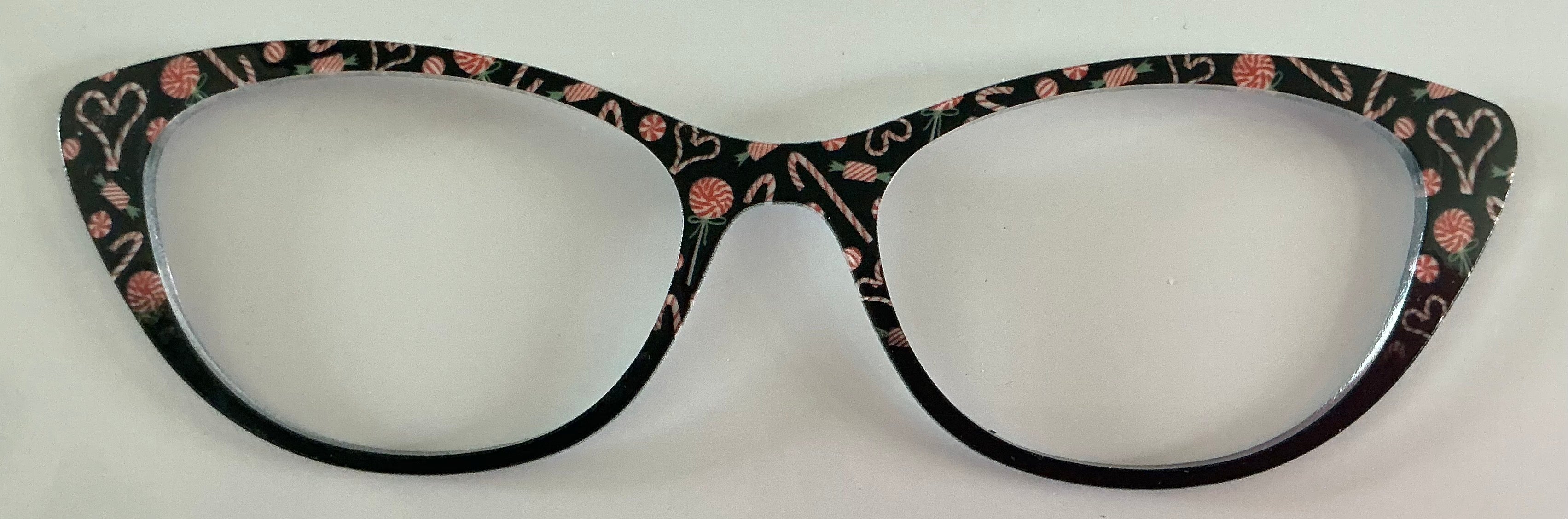 PAIR Ella Topper; candy canes