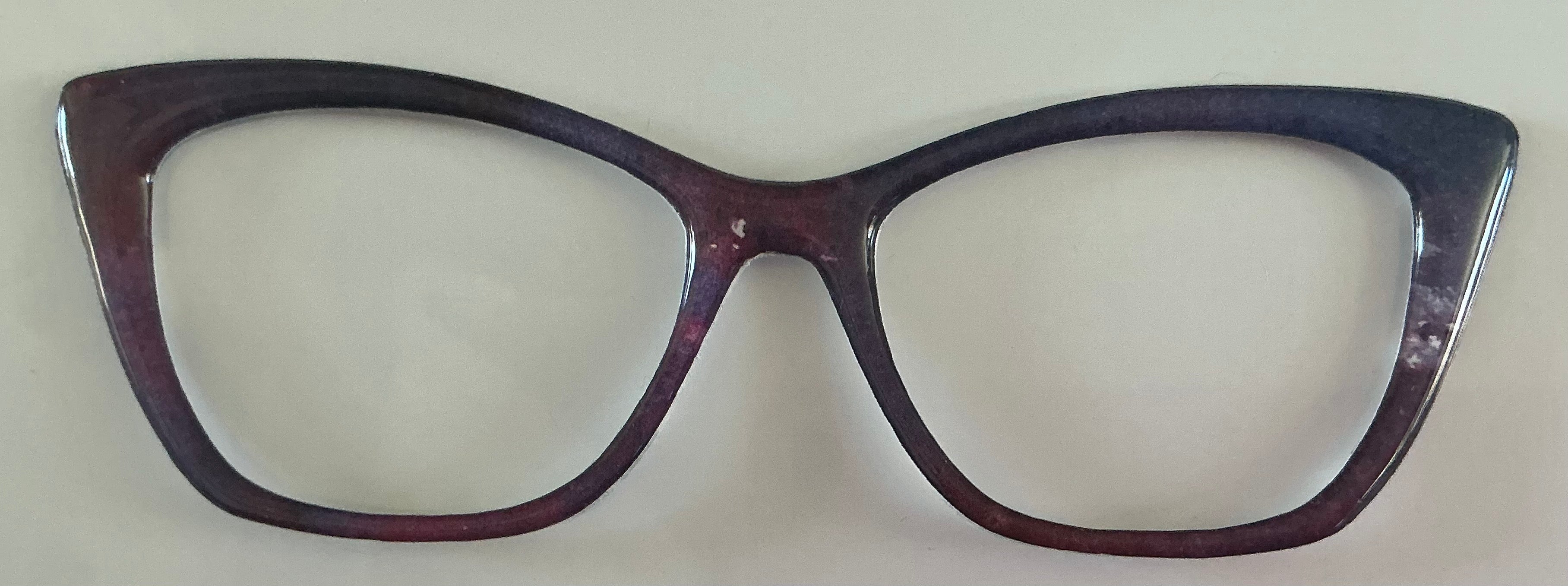 Wanda Topper; purple and blue