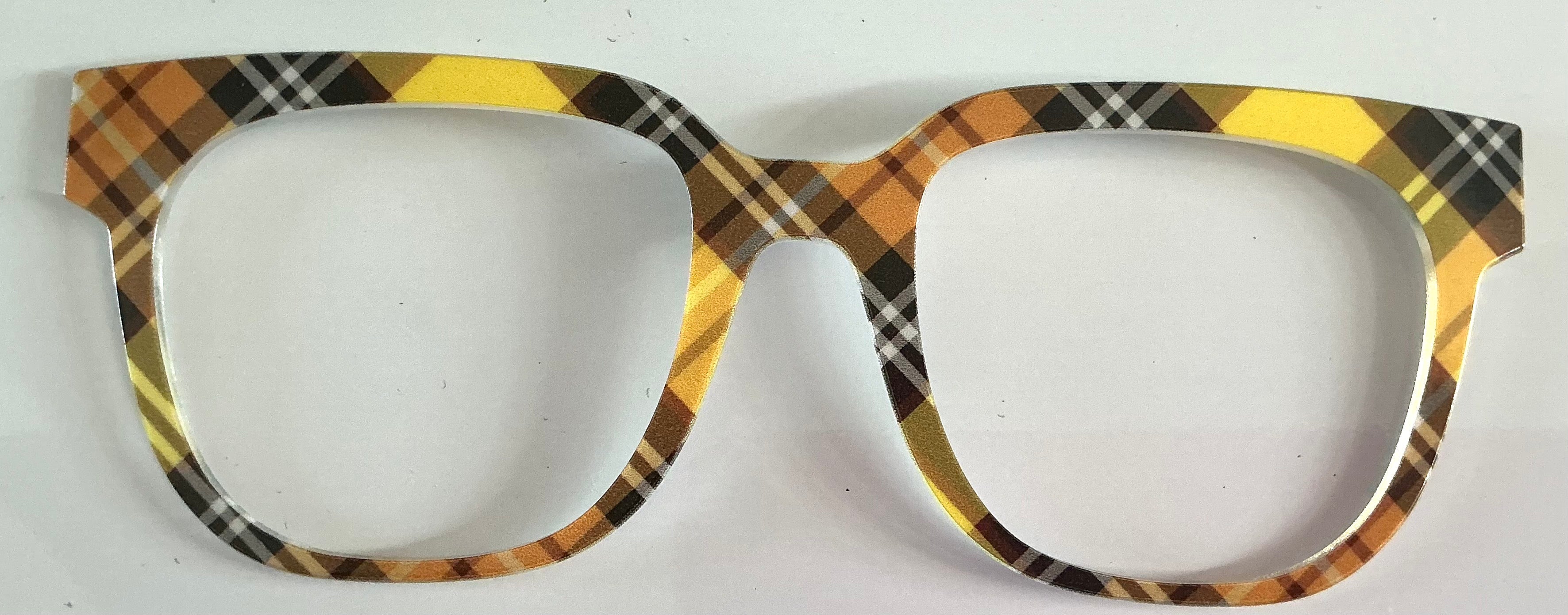 PAIR Murphy Topper; yellow and black plaid