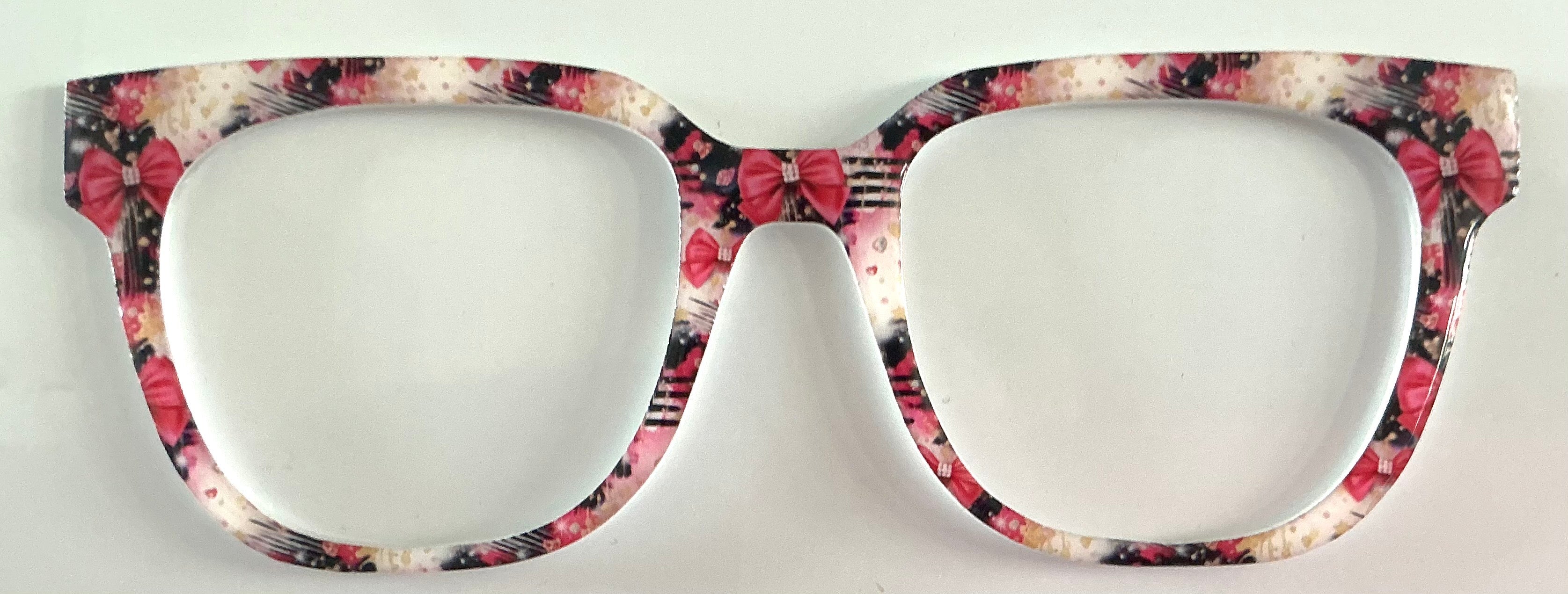 Murphy Topper; Melissa's Magnetic Marvels; black and white with pink bows