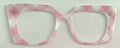 Murphy Topper; hybrid; Spring pink and white plaid