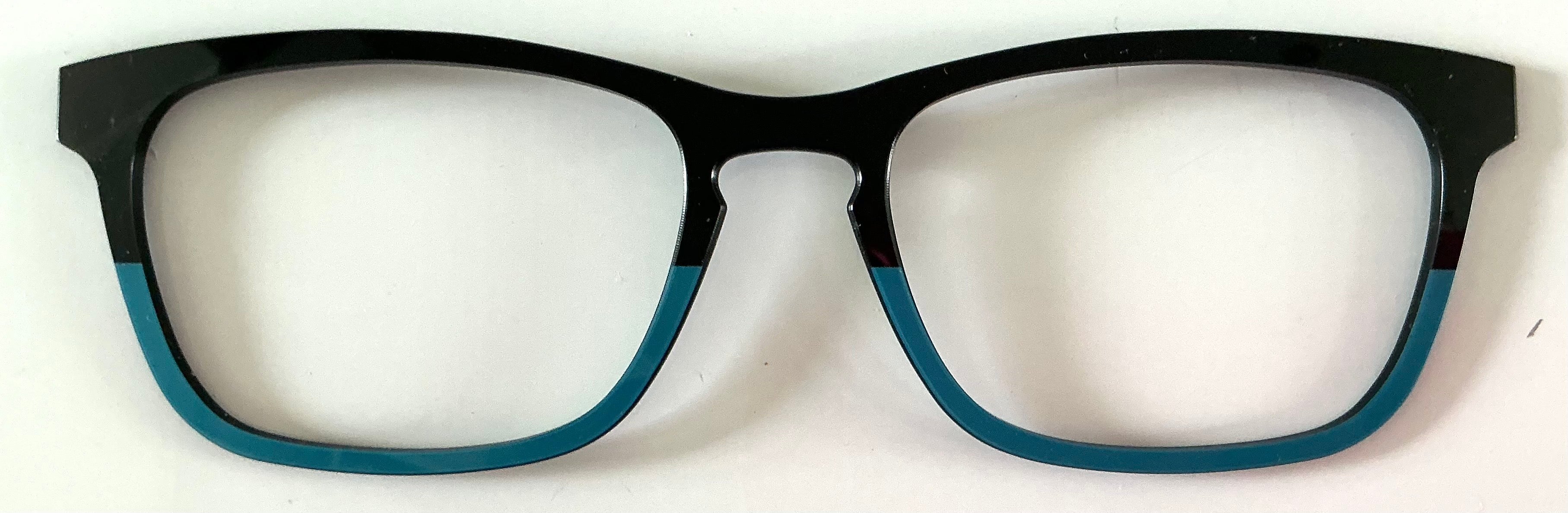 PAIR Casper Topper; black/teal split