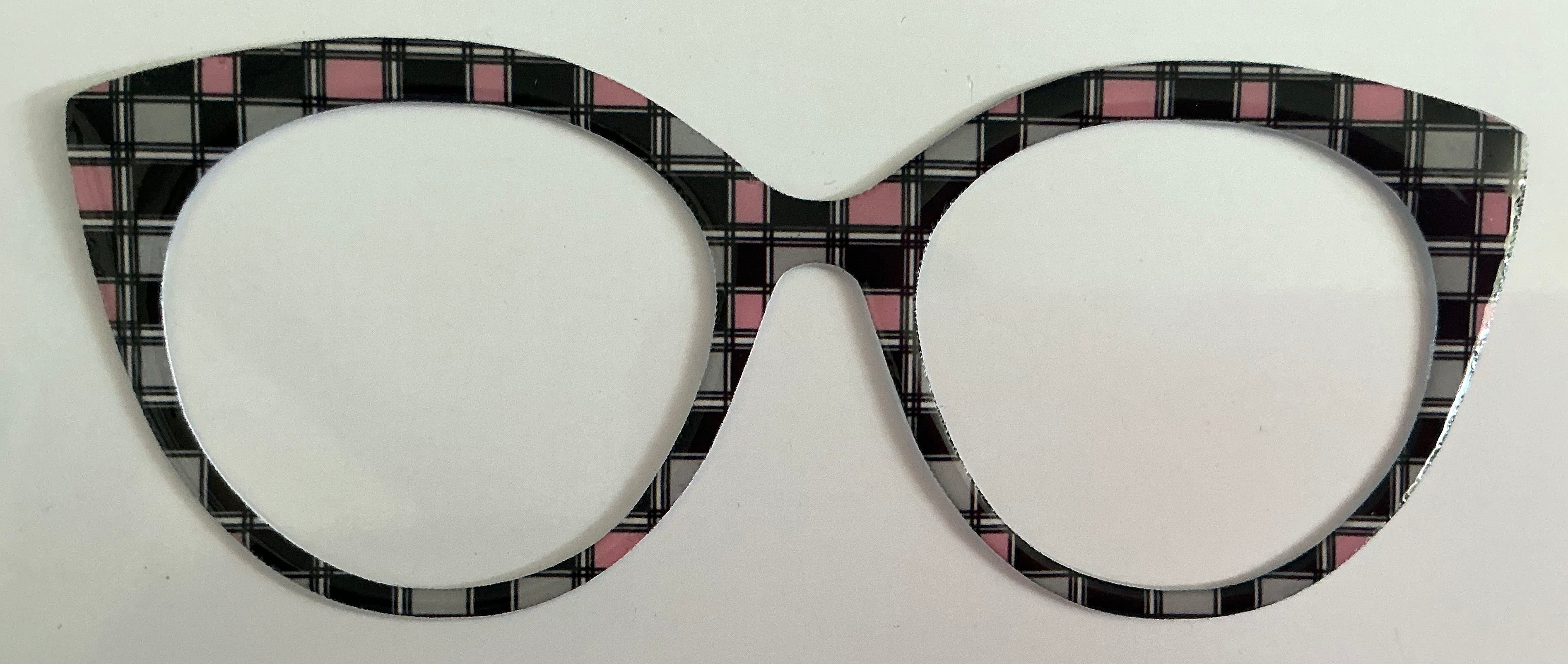 Zuri Topper; Feelin Fancy gray and pink and black rectangles