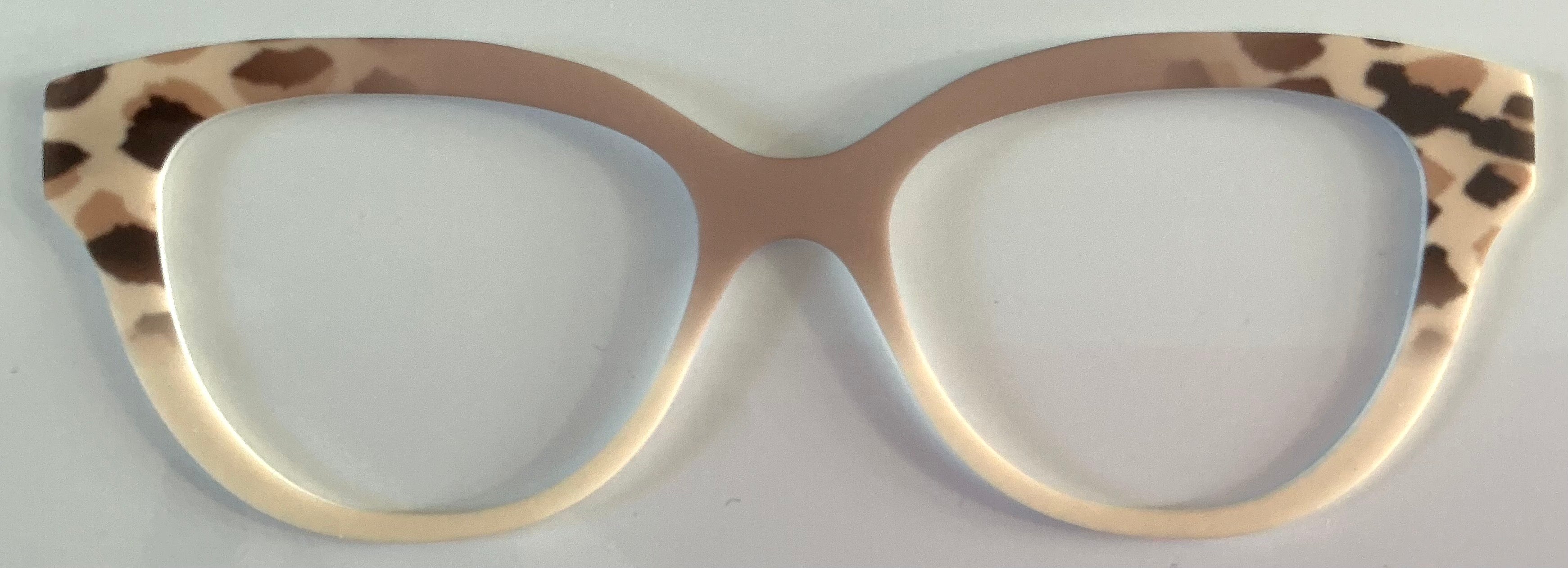 Quinn Topper; mocha to cream fade with corner tort