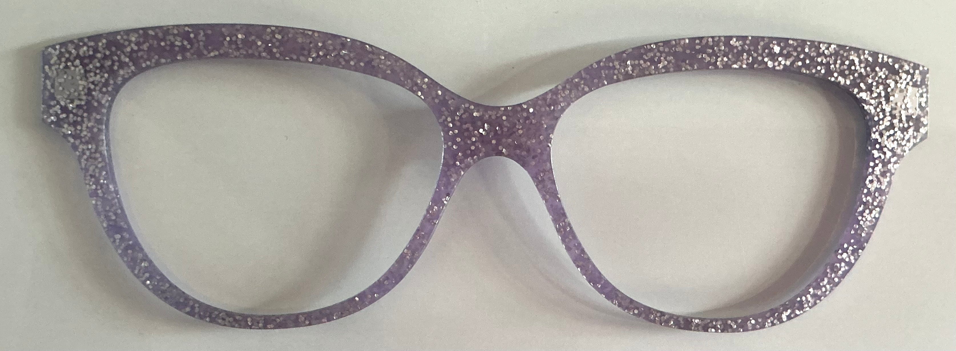 PAIR Quinn Topper; lavender sparkle