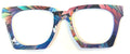 Murphy Case Topper; multicolored feathers