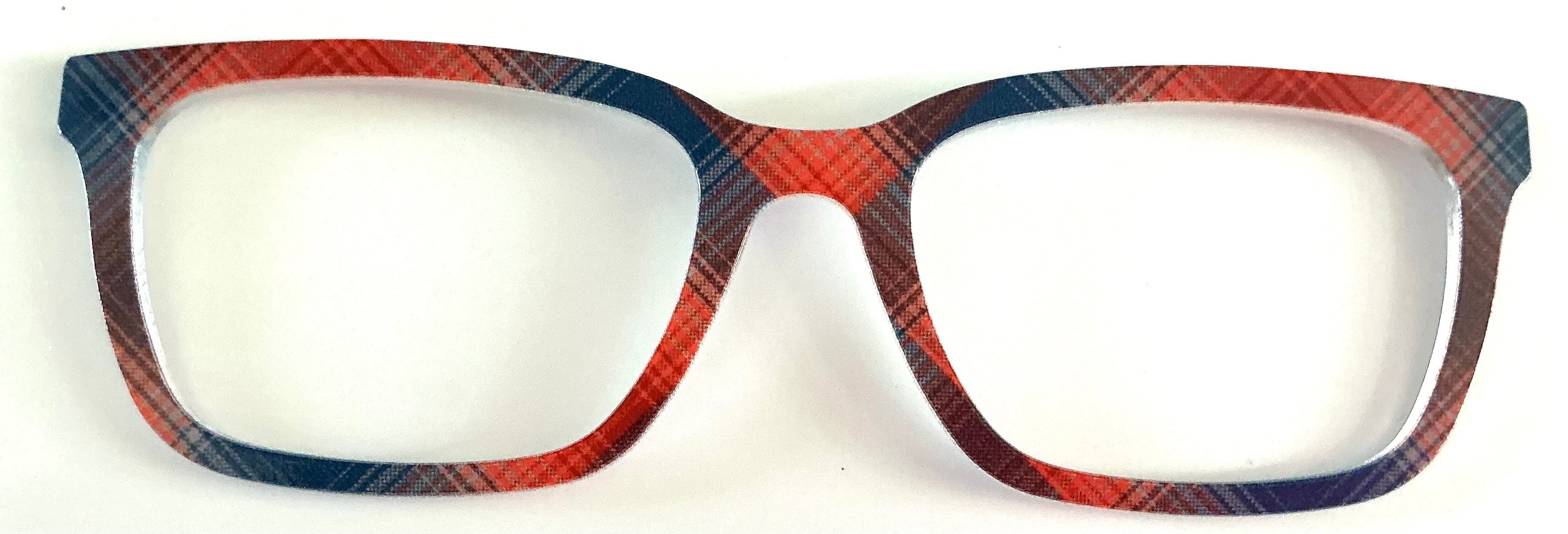 PAIR Larkin Topper; blue and red plaid