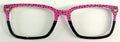 Casper Topper; hot pink Peanuts (Sally)/ black split