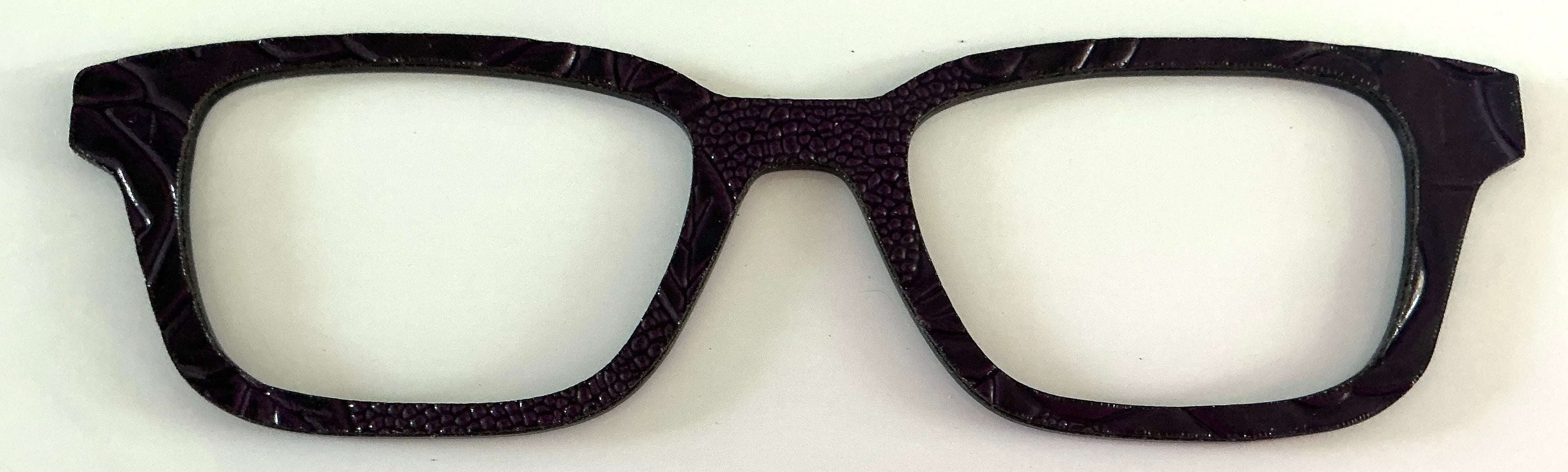 Finley Topper; Laser Nonna; plum textured