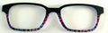 Finley Topper; black to rainbow cheetah fade