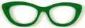 Ella Topper; green translucent