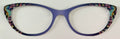 Ella Topper; metal; seahorse to purple vertical fade