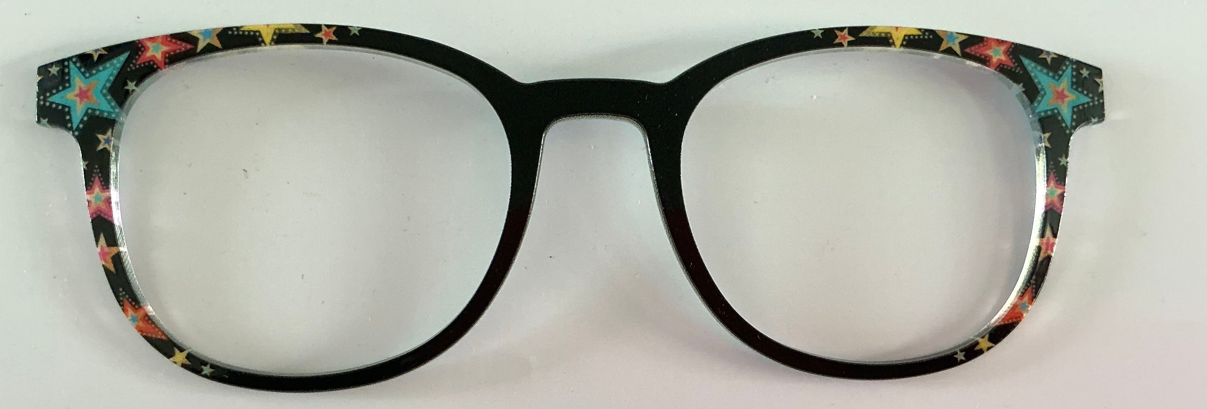 PAIR Reese Topper; stars to black vertical fade