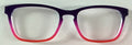 PAIR Casper Topper; purple/pink/red ombre