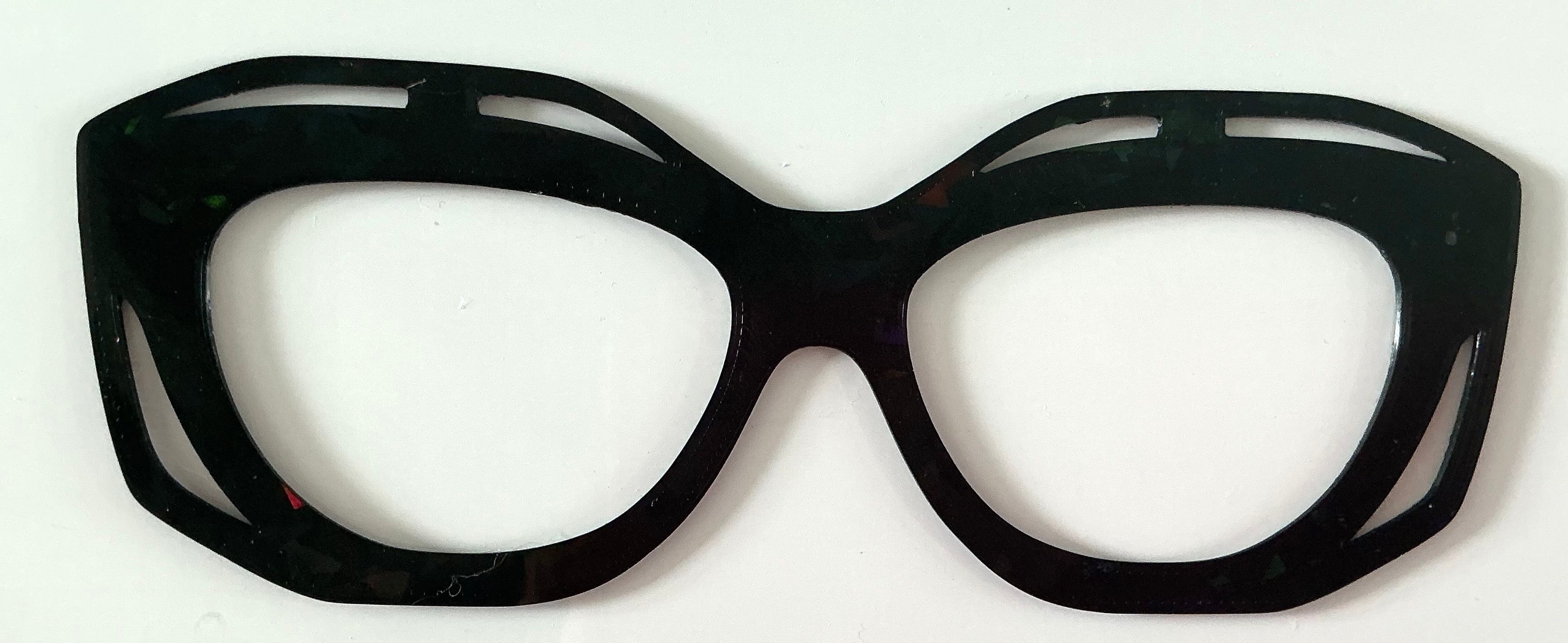Quinn Topper; black hybrid with cut outs