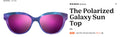 PAIR Premium Quinn Topper; The Polarized Galaxy